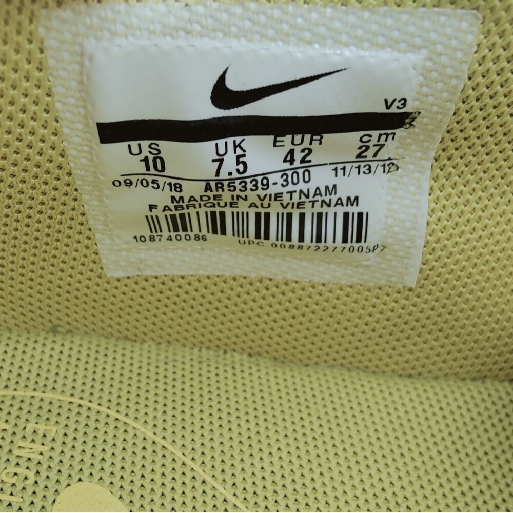 Nike Women's Air Force 1 Sage Low 'Celery' Sneakers Tennis Shoes, Sz 10 - Picture 11 of 11